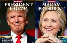 Do kiosków w USA trafił „Newsweek” informujący o zwycięstwie Clinton!