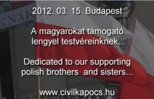 Węgrzy dziękują Polakom i Litwinom na YouTube.