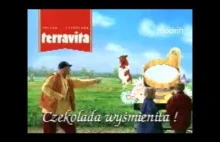 Reklama czekolady Terravita - Pan Yapa - tańcząca krowa