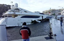 34 metrowy jacht tonie na Majorce