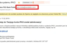 Złodzieje próbują wyłudzić numery kart klientów PKO BP