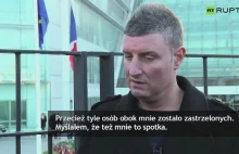 Udawal martwego, zeby przezyc. "Tyle osob obok mnie zostalo zastrzelonych"