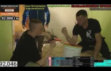 SEBA VS JACA W SIŁOWANIU SIĘ NA RĘKĘ