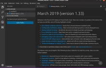 Marcowe wydanie Visual Studio Code dostępne, teraz także jako snap