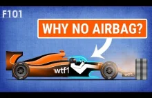 Dlaczego w bolidach F1 nie ma poduszki powietrznej?
