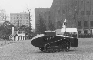 Nagayama Tank - japoński zdalnie sterowany czołg z 1929 roku - zdjęcie