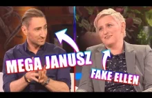 "MEGA POLISH JANUSZ FAKES ELLEN INTERVIEW"