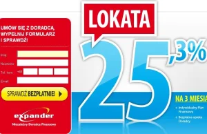 Jak Expander wpuszcza w maliny, czyli 25% na lokacie i ...