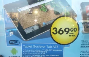 369 złotych za tablet? Biedronka atakuje rynek mobilnych gadżetów