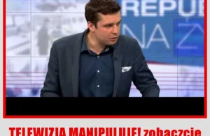 TELEWIZJA MANIPULUJE! zobaczcie sami jak było naprawdę