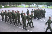 Co śpiewa rosyjskie wojsko na ćwiczeniach?