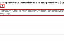 Czy Allegro chce się pozbyć części używanych ze swojego serwisu ?