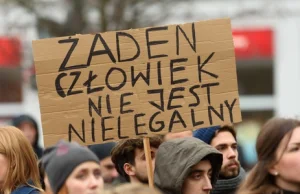 "Żaden człowiek nie jest nielegalny" - poznańscy muzułmanie protestują
