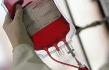 SMS z banku krwi: Twoja krew właśnie ratuje komuś życie