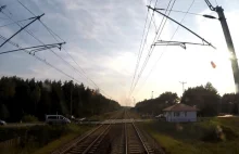 Przerażająca jazda trasą dla Pendolino! Można spaść z fotela! ZOBACZ FILM