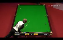 Niesmamowity fragment meczu Snookera