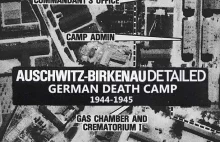 Auschwitz-Birkenau. Niemiecki obóz śmierci. Mapa nałożona na google