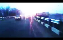 Rocket Strikes Road in Ukraine