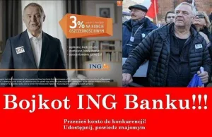 ING Bank Śląski dystansuje się od Marka Kondrata