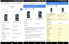 Google uruchamia porównywarkę urządzeń w swojej wyszukiwarce