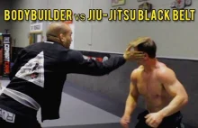 Mistrz jiu-jitsu robi miazgę z bodybuildera.