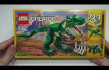 LEGO CREATOR 31058 MIGHTY DINOSAURS C MODEL 2017 - LEGO Unboxing & Speed...