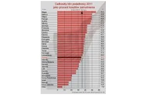 Obciążenia podatkowe w krajach OECD rośnie. Podatkowa pętla coraz ciaśniejsza