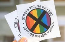 'Gazeta Polska' z naklejką 'Strefa Wolna od LGBT'. Lewacy dostali szału,...