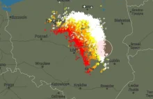 Ostrzeżenie dla Warmii, Mazur i Podlasia. Niszczące burze nad Polską.
