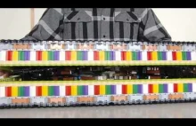 Rozkładana świątynia buddyjska z Lego