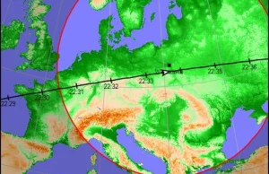 Przeloty stacji ISS nad Polską w czerwcu 2016 r.