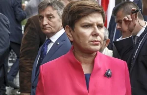 Zapracowana Beata Szydło.