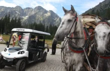 Zakopane: Hybrydowy wóz do Morskiego Oka