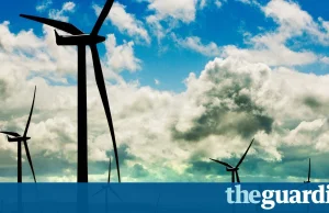 Elektrownie wiatrowe Szkocji zapewniły całość zapotrzebowania kraju w niedzielę