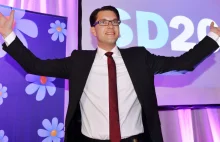Oy vey!Skrajnie antyimigrancka partia "Szwedzcy Demokraci" prowadzi w sondażach!