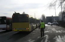 Pijany kierowca autobusu miejskiego w Będzinie