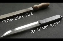 Jak zrobić: Nóż ze starego pilnika