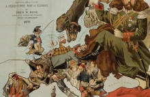 Historyczne, satyryczne mapy Europy