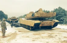 Historyczny moment. Wyładunek pierwszego czołgu M1 Abrams w Polsce!