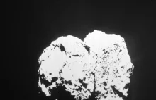 Sonda Rosetta zauważyła dziwny rozbłysk na komecie 67P/Czuriumow-Gierasimienko
