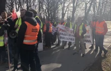 Protest rybaków w Warszawie. "Stan zasobów jest tragiczny"