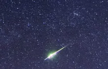 Eksplozja meteoru podczas ostatnich Perseid