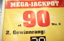 90 milionów euro na loterii. Rekordowa wygrana w Niemczech