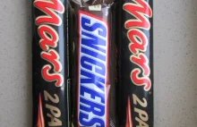 Batoniki Mars i Snickers są teraz mniejsze. Cena bez zmian