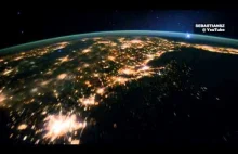 Ziemia widziana nocą z ISS (HD obowiązkowo!)