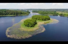 Kretowiny jezioro Narie Mazury DJI mavic air dron spark enable fcc mode