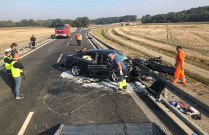 Małżeństwo z dziećmi wracało od rodziny do Niemiec. Przeżył tylko 5-latek.