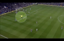 Referee Mike Dean celebrating Tottenham goal vs Aston Villa!