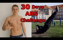 30 Days Abs Challenge (Dragon Flag