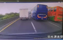 Wypadek autobusu na Tajwanie